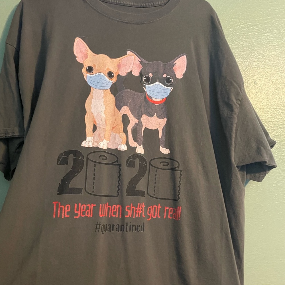 2020 funny shirt. Hanes!